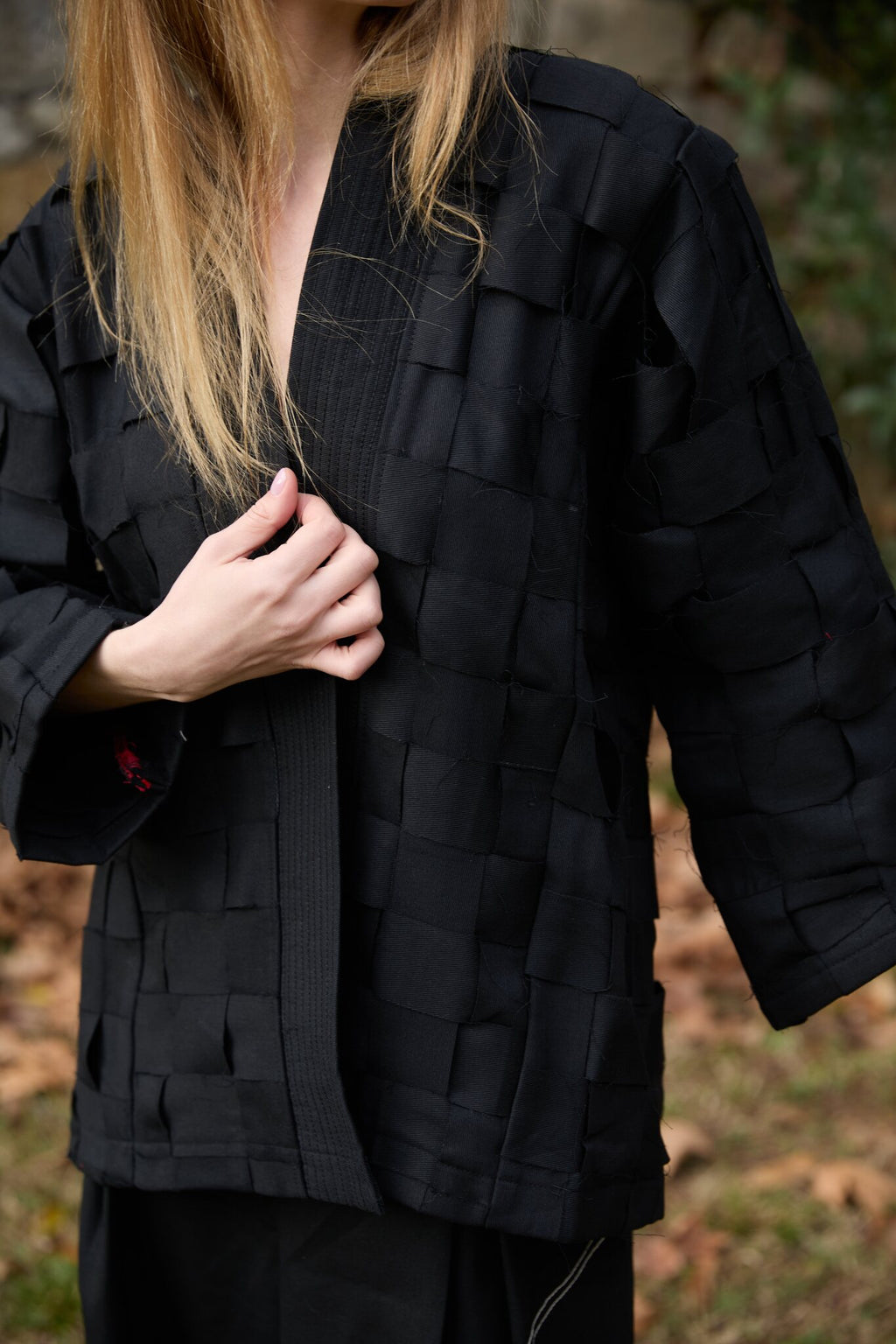 woven canvas jacket