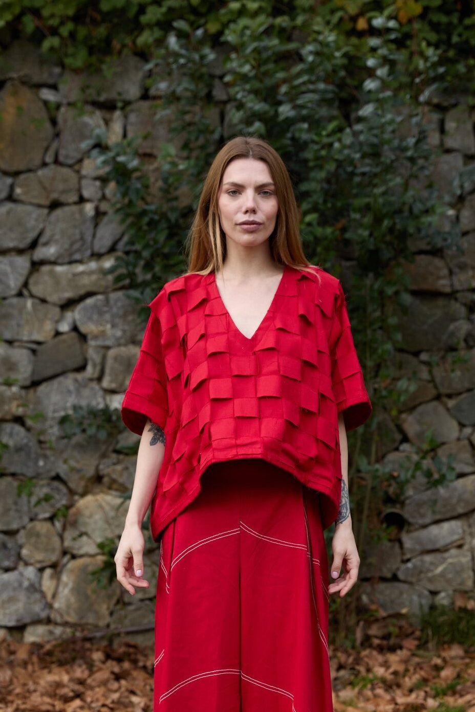 Red Wisdom Top