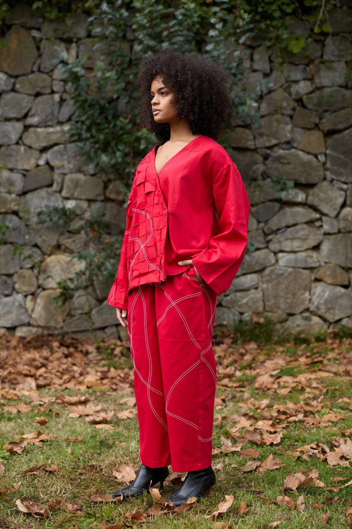 Red Love Top