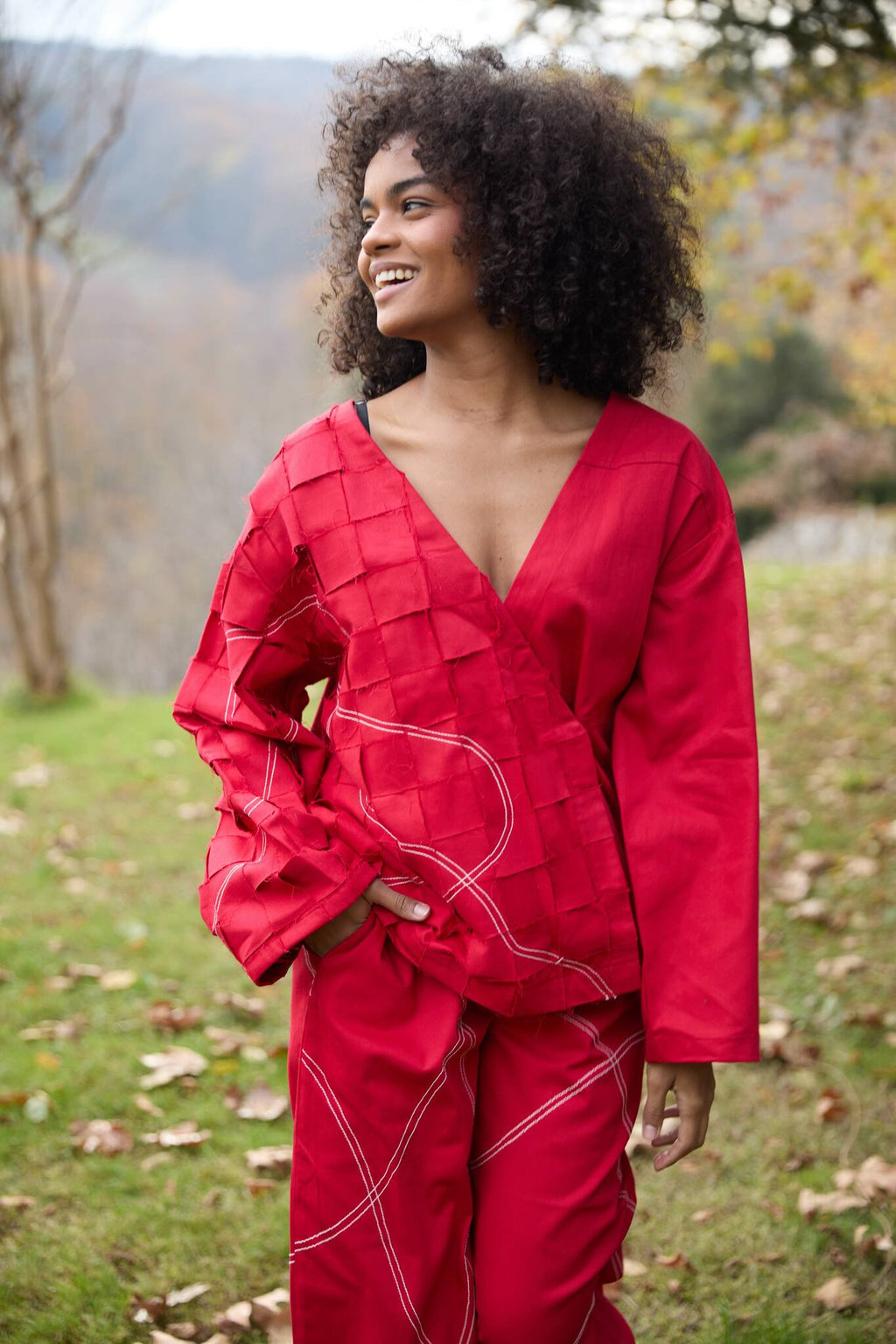 Red Love Top