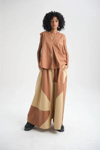 Clay Freesia Set in organic Drill Cotton by White Canvas - Image 1