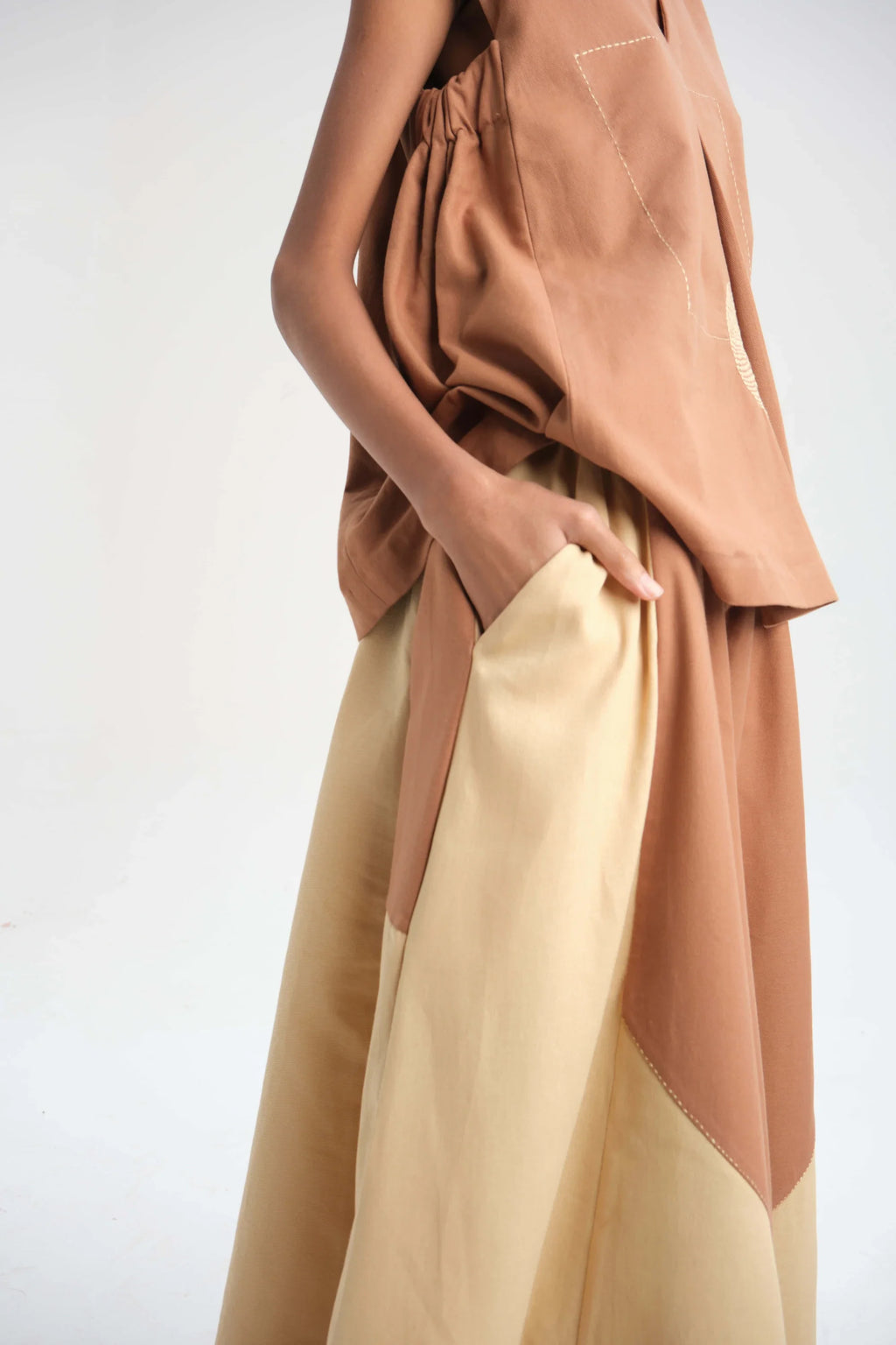 Clay Freesia Set in organic Drill Cotton by White Canvas - Image 5