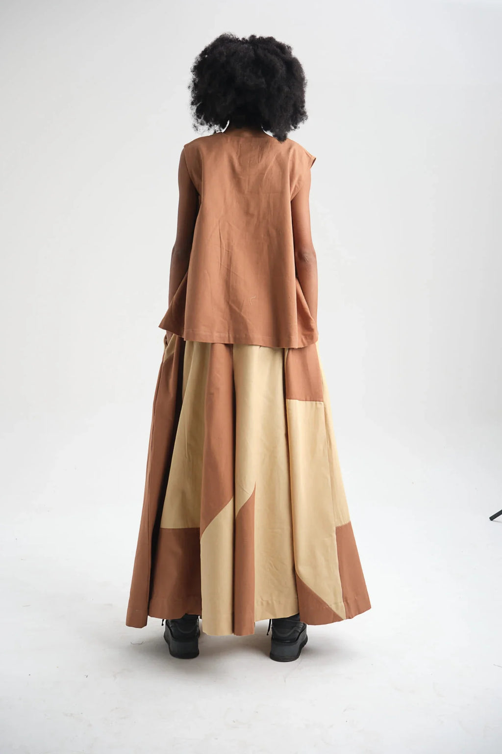 Clay Freesia Top in organic Drill Cotton by White Canvas - Image 4