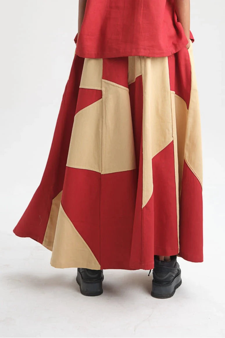 Red Tulip Pants in organic Drill Cotton by White Canvas - Image 4