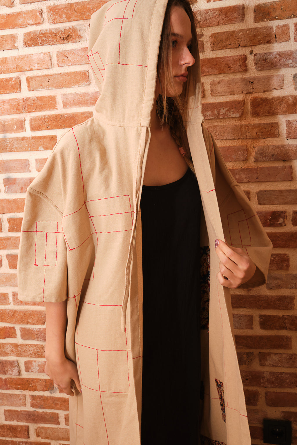 Reversible cotton jacket 