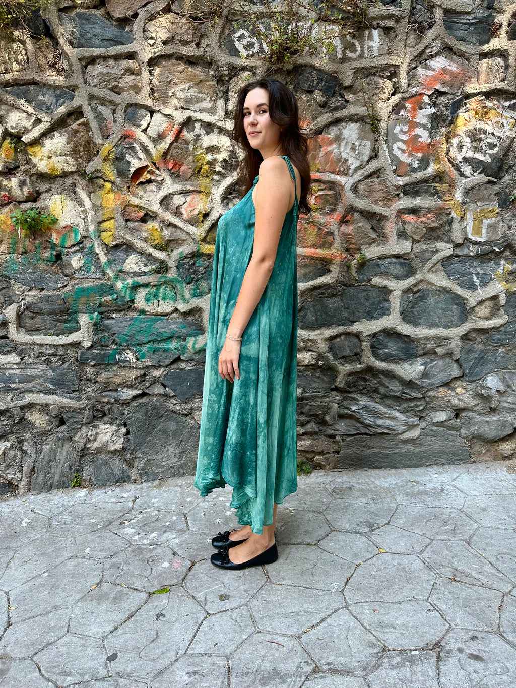 silk dress handmade in istanbul