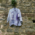 Sarah's Grey Hand-Painted Jacket