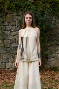 Black Dove Top in handwoven Kala Cotton (100%) by White Canvas - Image 1