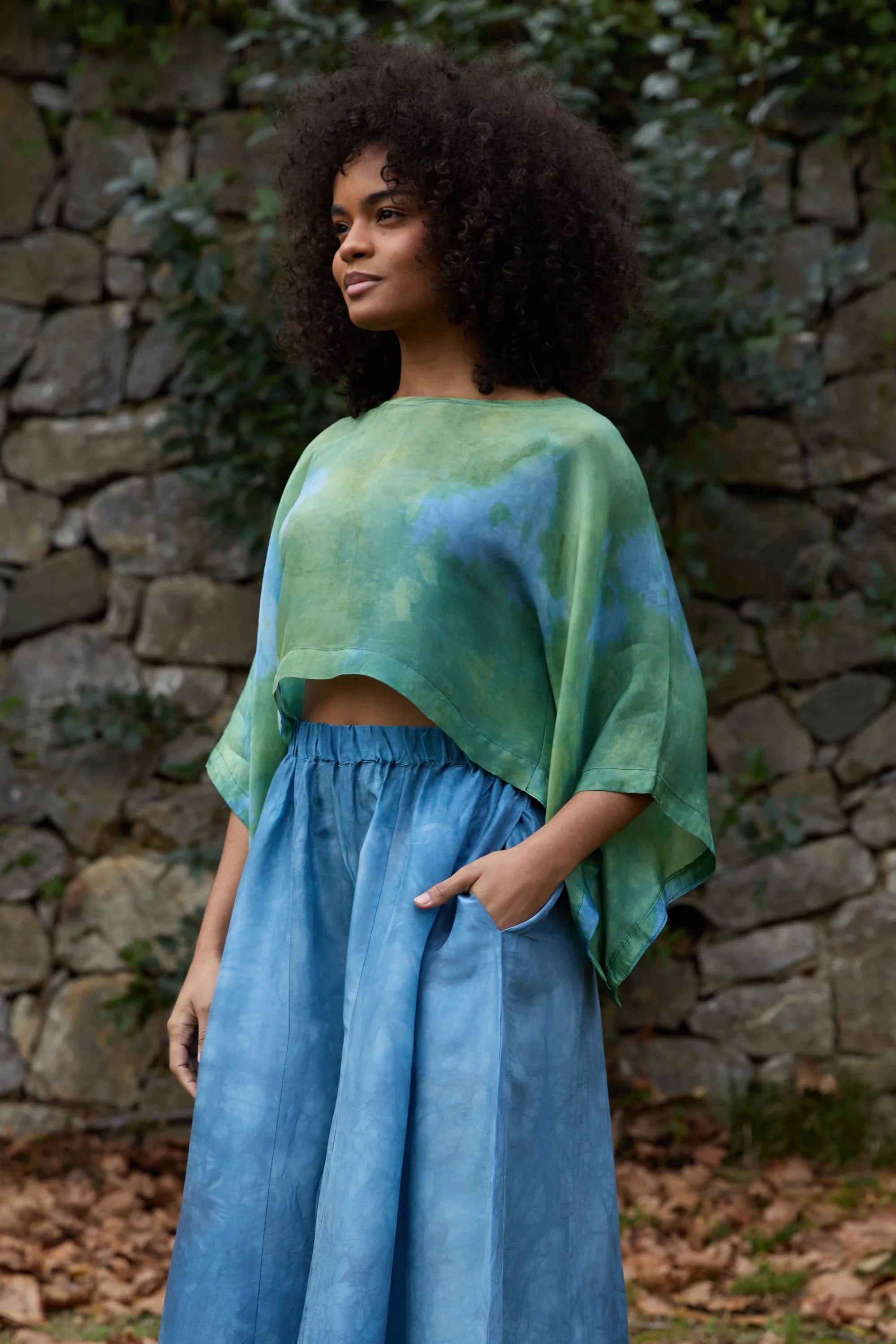 Earth Silk Top in vegan Silk by White Canvas - Image 2