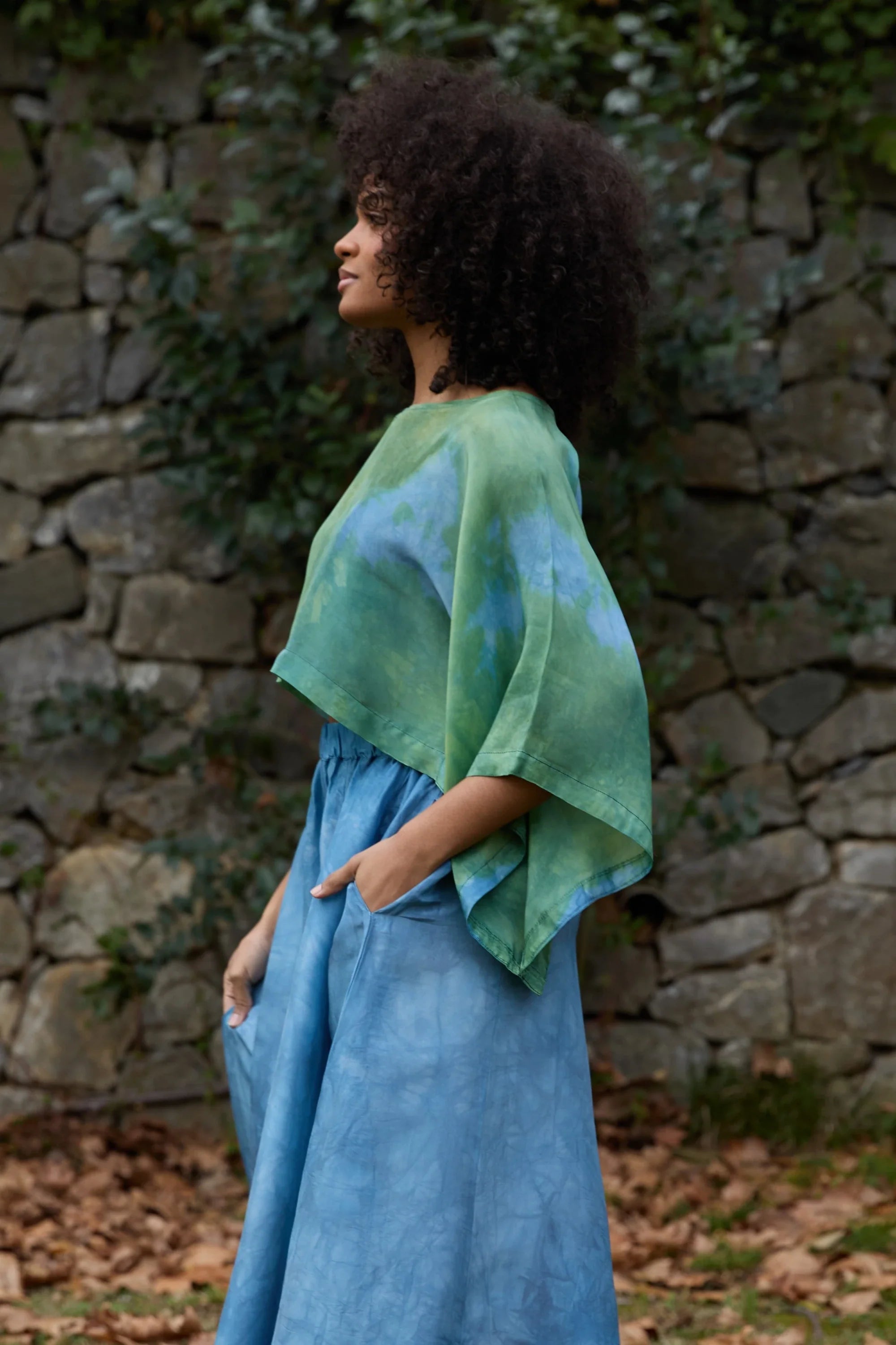 Earth Silk Top in vegan Silk by White Canvas - Image 3