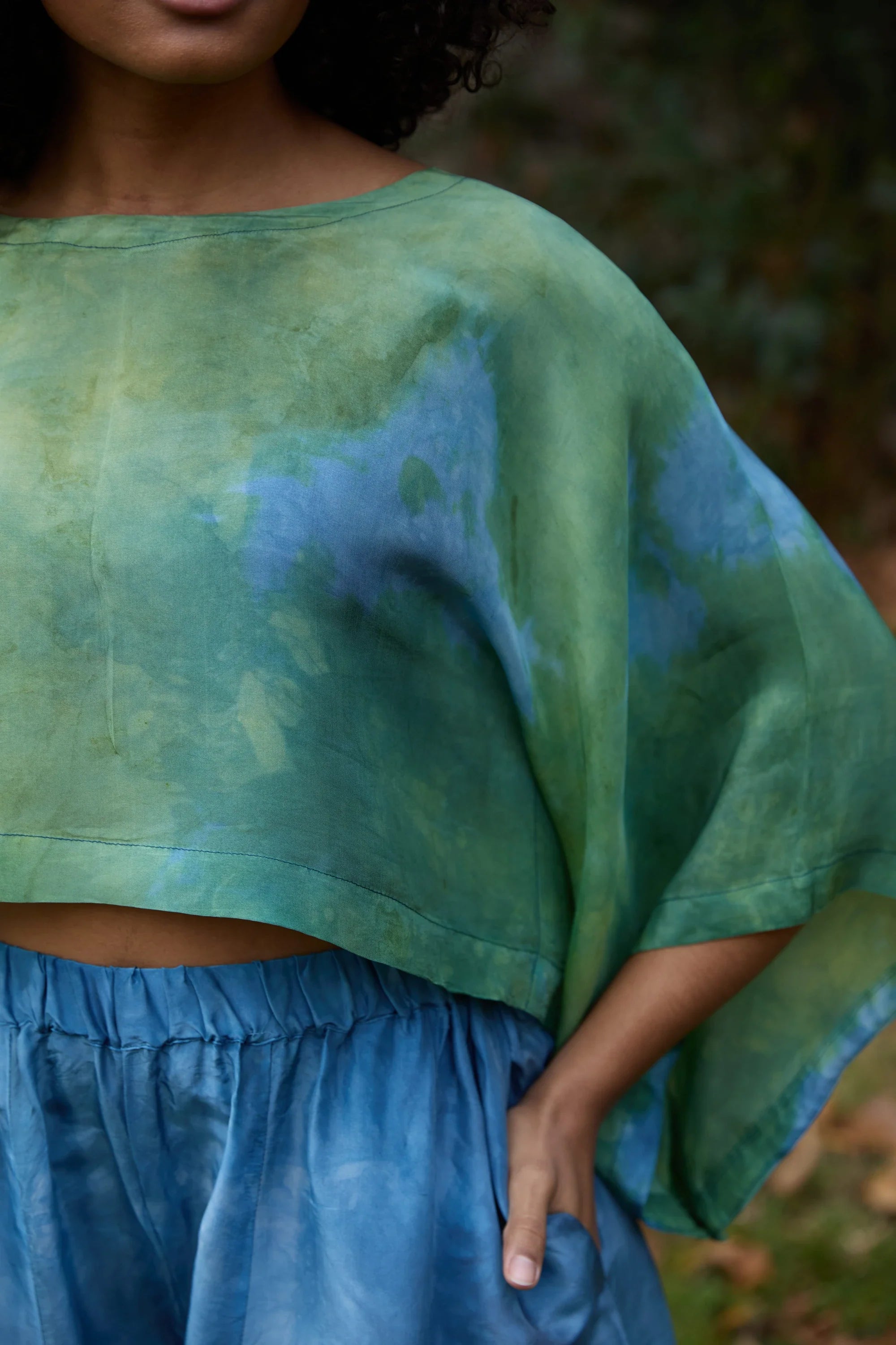 Earth Silk Top in vegan Silk by White Canvas - Image 5