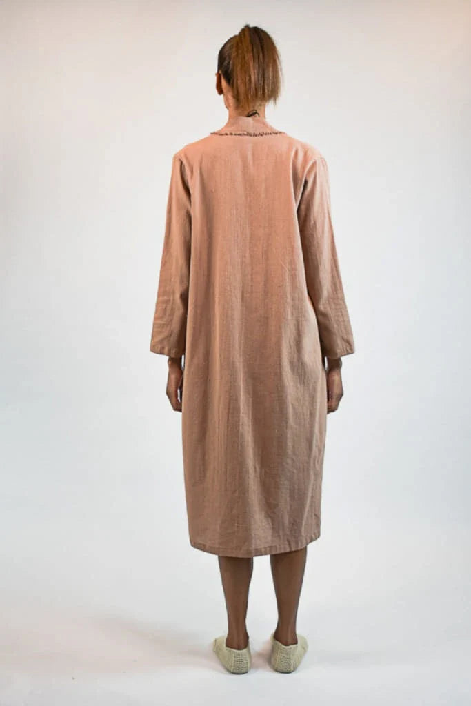 Nude Metis Jacket in organic & Handwoven Shile by White Canvas - Image 4