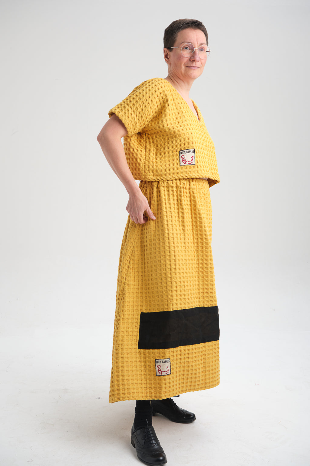 handcrafted, ethically made, and designed with comfort in mind. Relaxed fit, slow fashion piece with traditional Kantha embroidery.