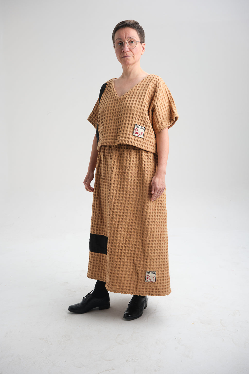 100% cotton dress for winters