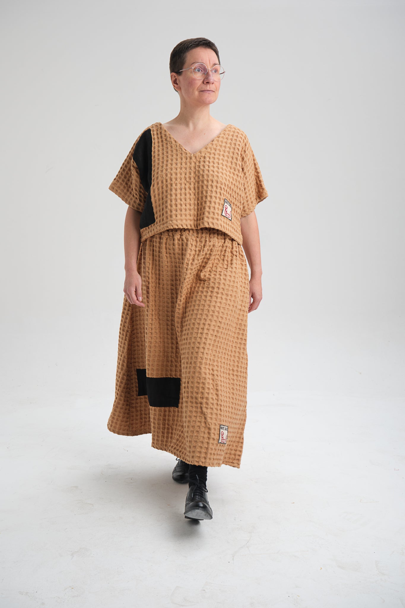 100% cotton dress for winters