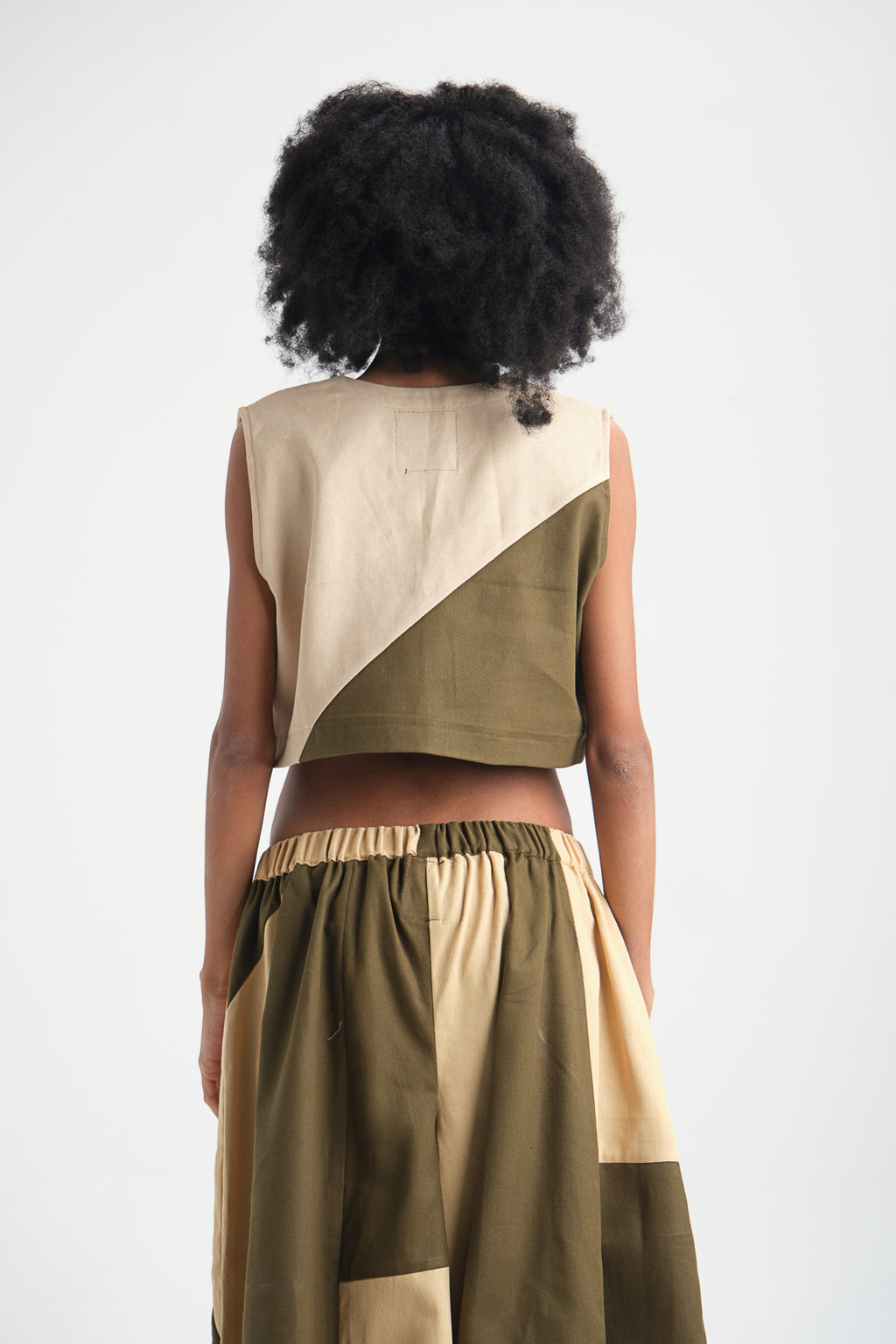 Soft yet stylish cotton canvas top for women – breathable, durable, and ethically made. A versatile sustainable fashion piece, perfect for casual and statement looks