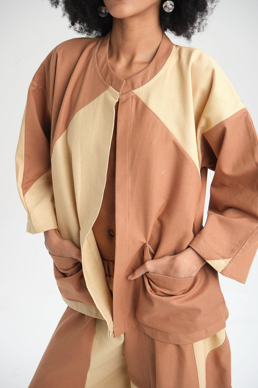 Soft yet stylish cotton canvas top for women – breathable, durable, and ethically made. A versatile sustainable fashion piece, perfect for casual and statement looks