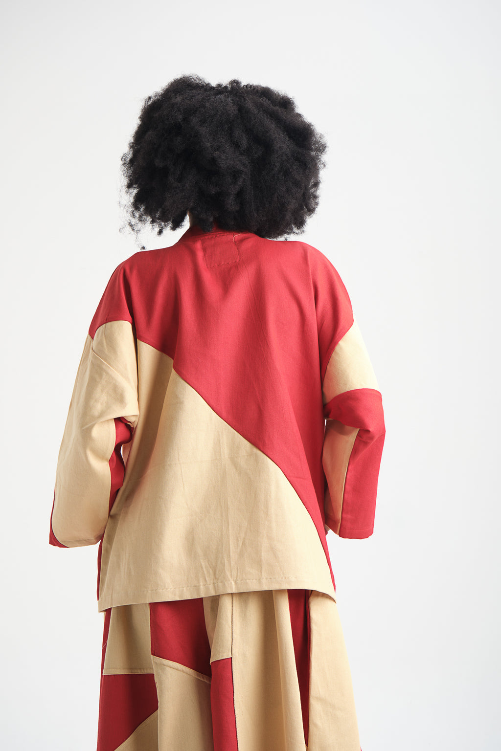 Soft yet stylish cotton canvas top for women – breathable, durable, and ethically made. A versatile sustainable fashion piece, perfect for casual and statement looks