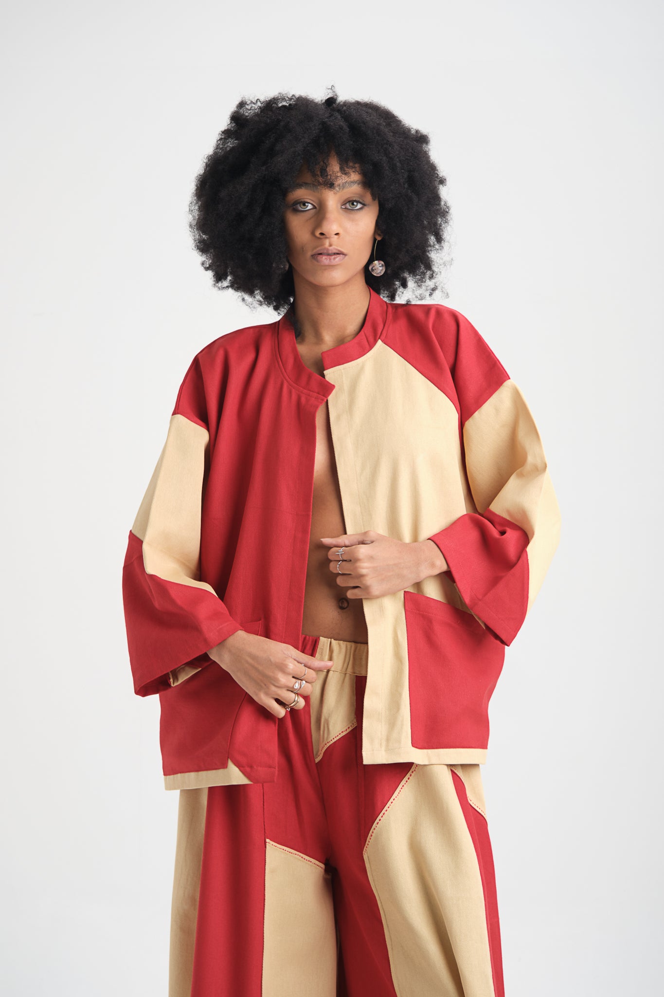 Soft yet stylish cotton canvas top for women – breathable, durable, and ethically made. A versatile sustainable fashion piece, perfect for casual and statement looks