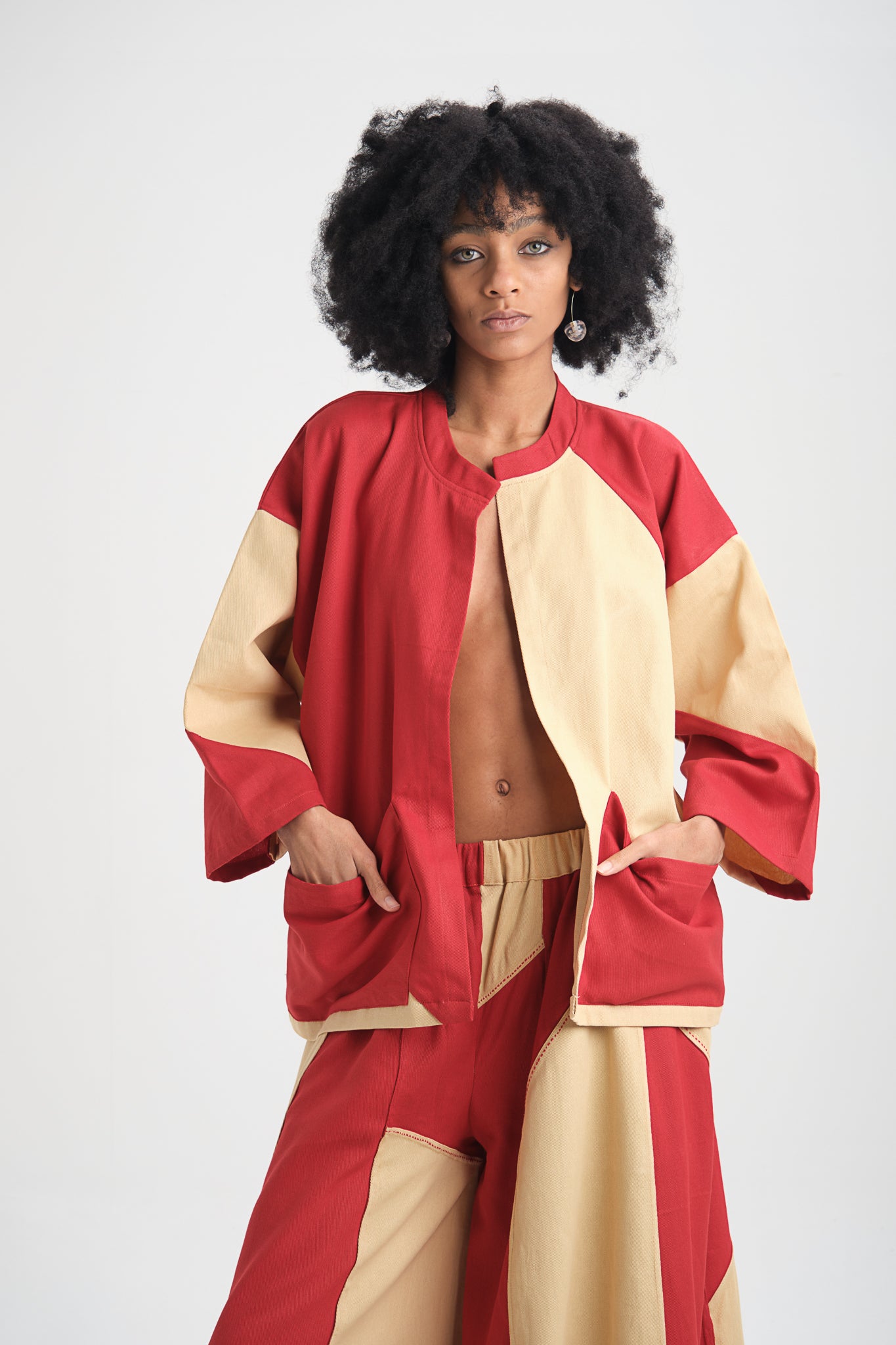 Soft yet stylish cotton canvas top for women – breathable, durable, and ethically made. A versatile sustainable fashion piece, perfect for casual and statement looks