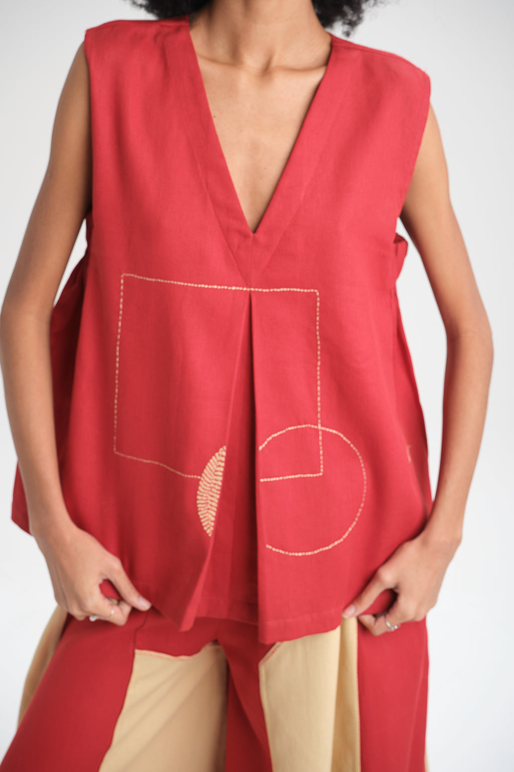 Kantha stitched clothes