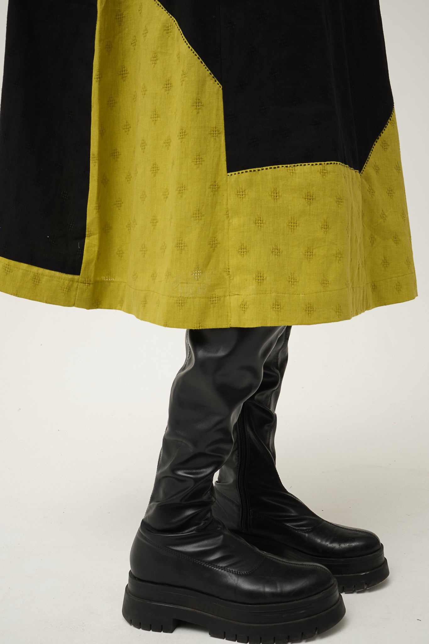 Black & Green WINNIE DRESS