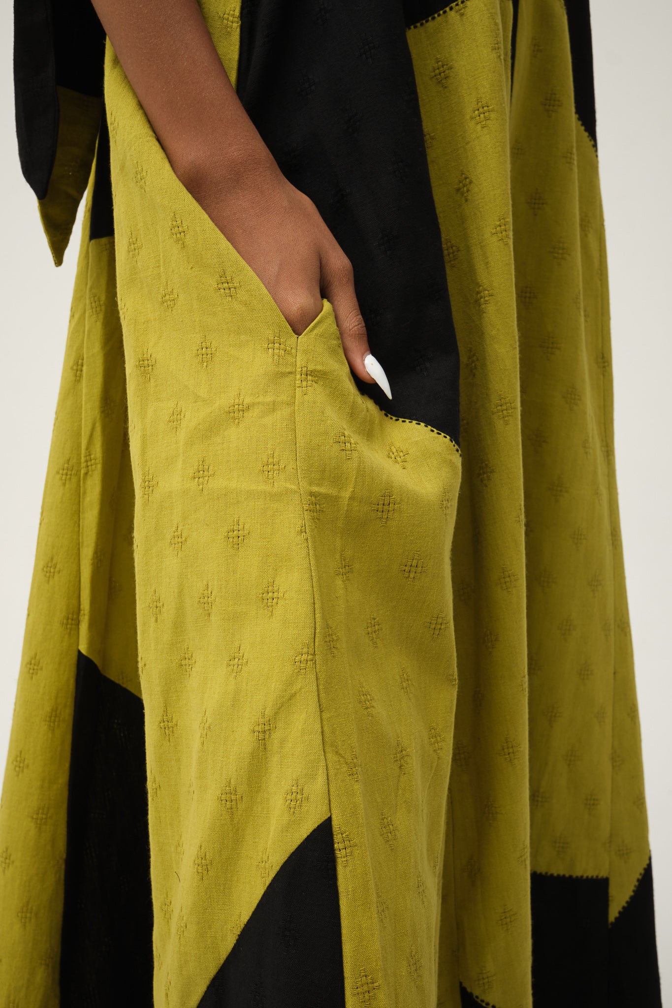 Black & Green WINNIE DRESS