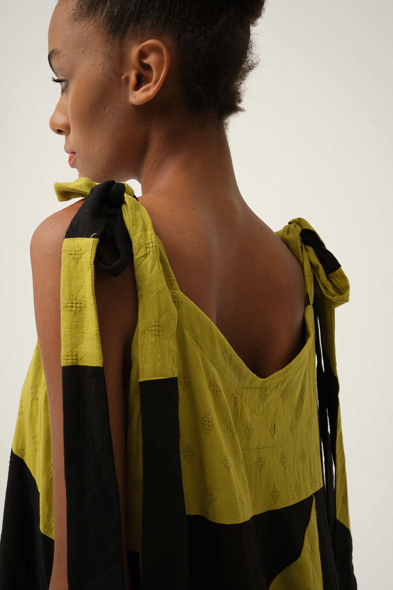 Black & Green WINNIE DRESS