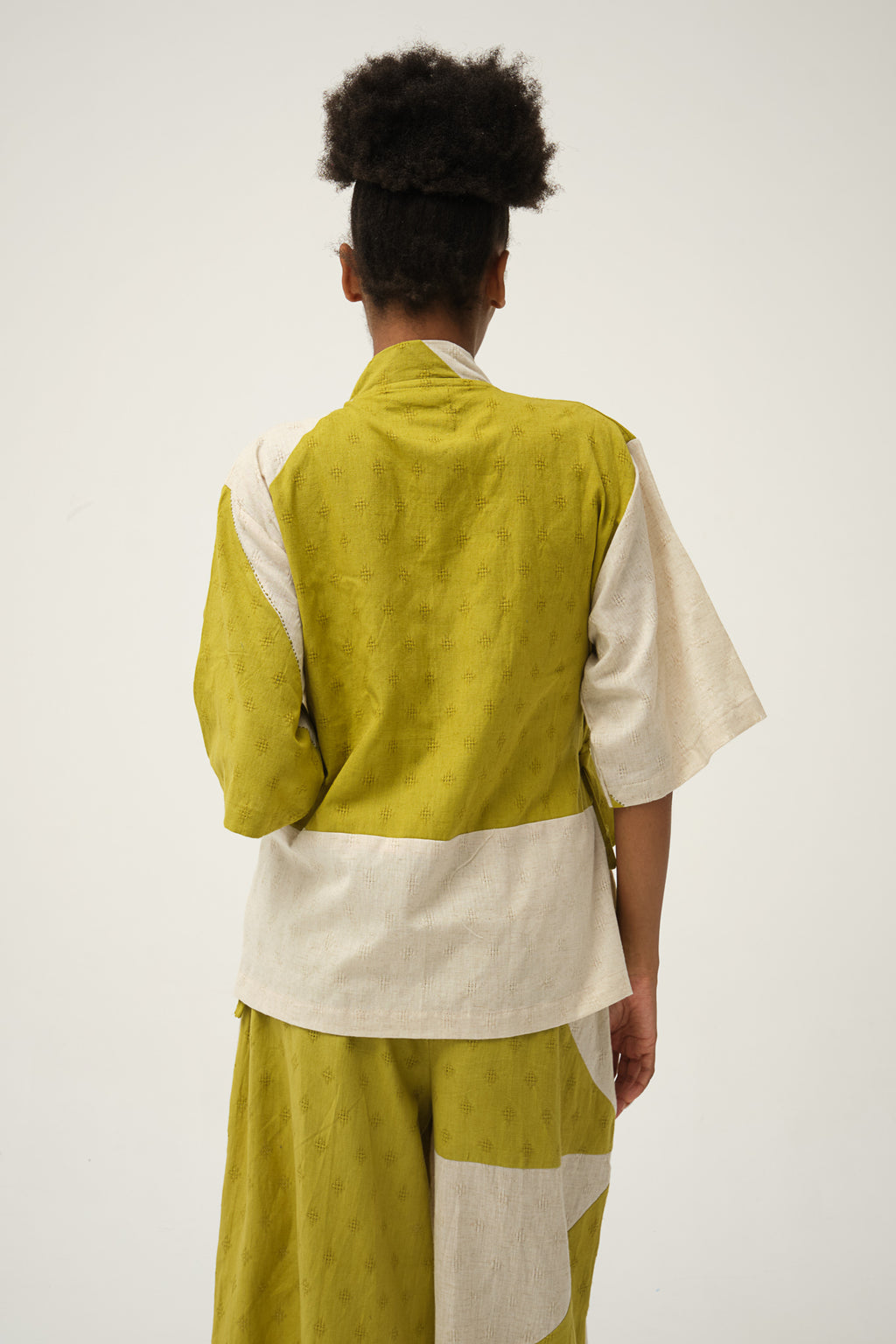 Green & Cream SPONGEBOB JACKET