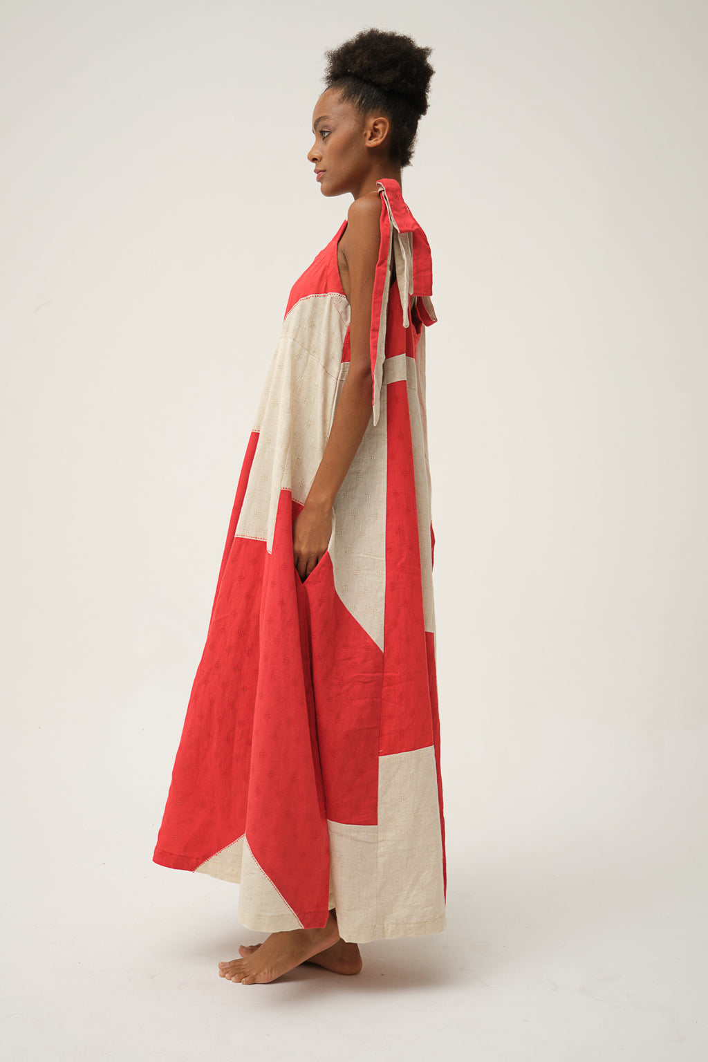 Black & Cream WINNIE DRESS