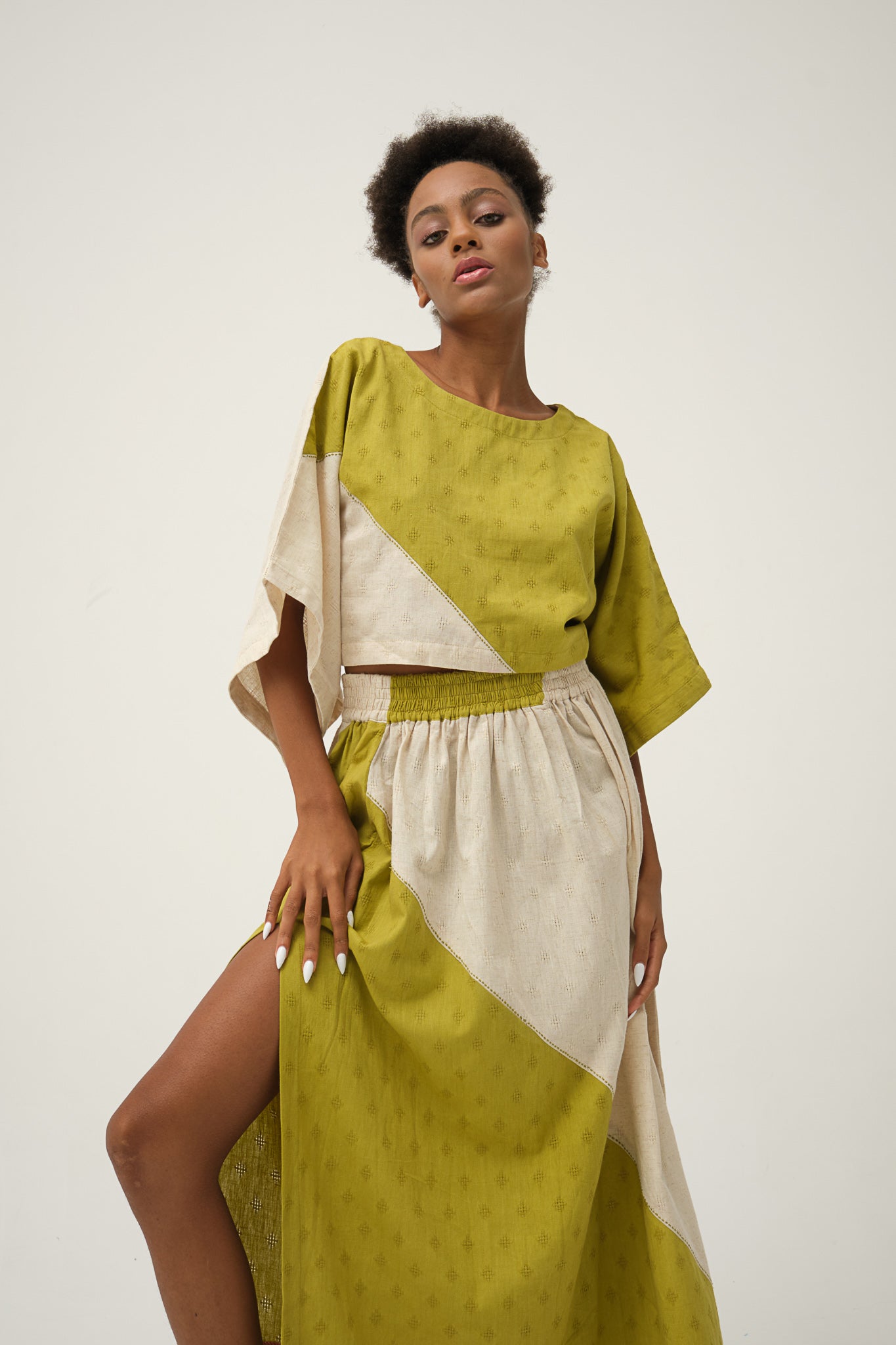 Green Handwoven Organic SIMPSON SET