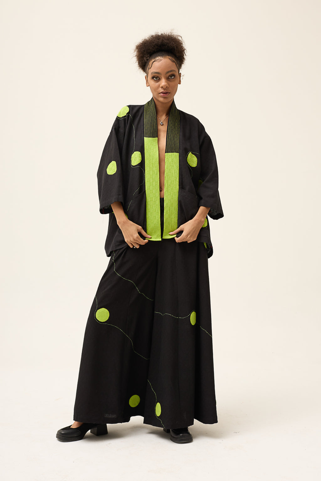 Hand-stitched cotton apparel in New York