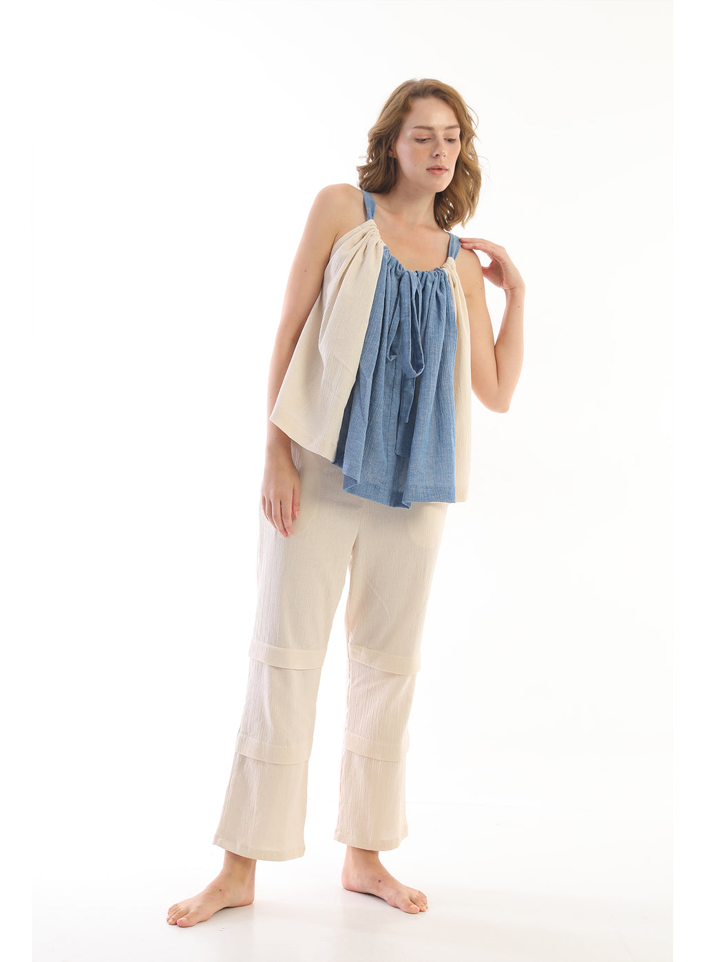 Blue Charia Top