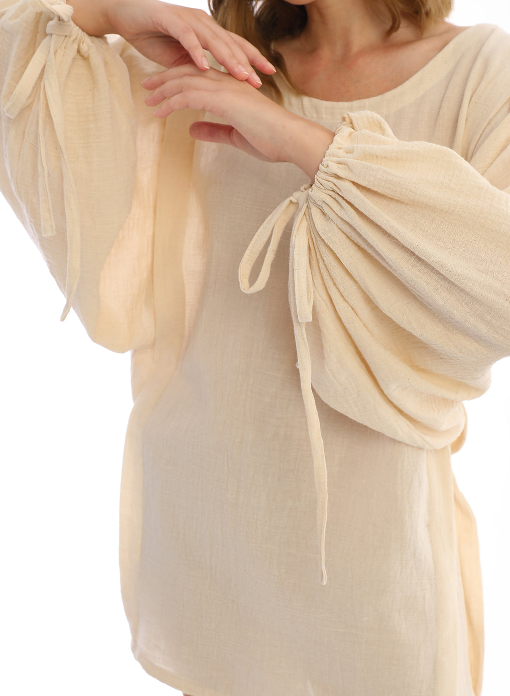 Cream Chantana Dress