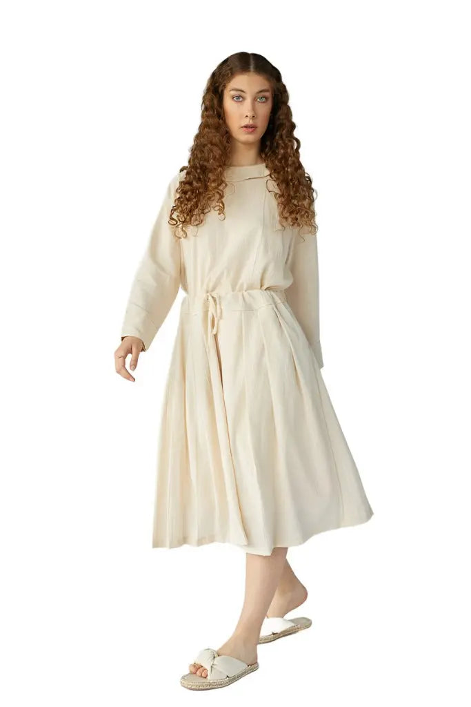 Cream Libra White Canvas 