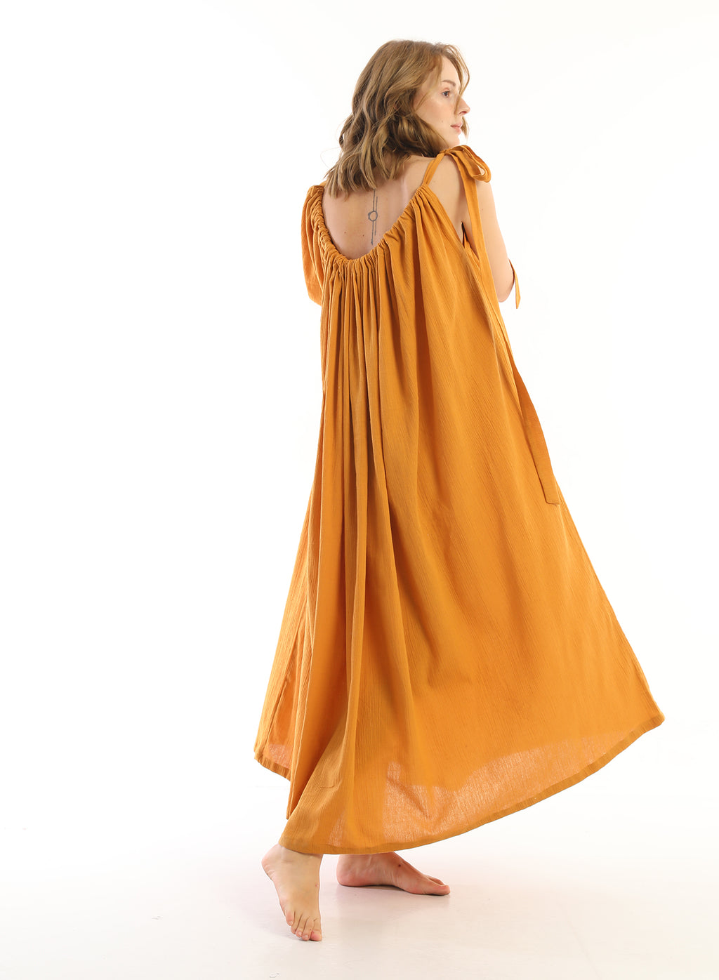 Mustard Kanya Dress