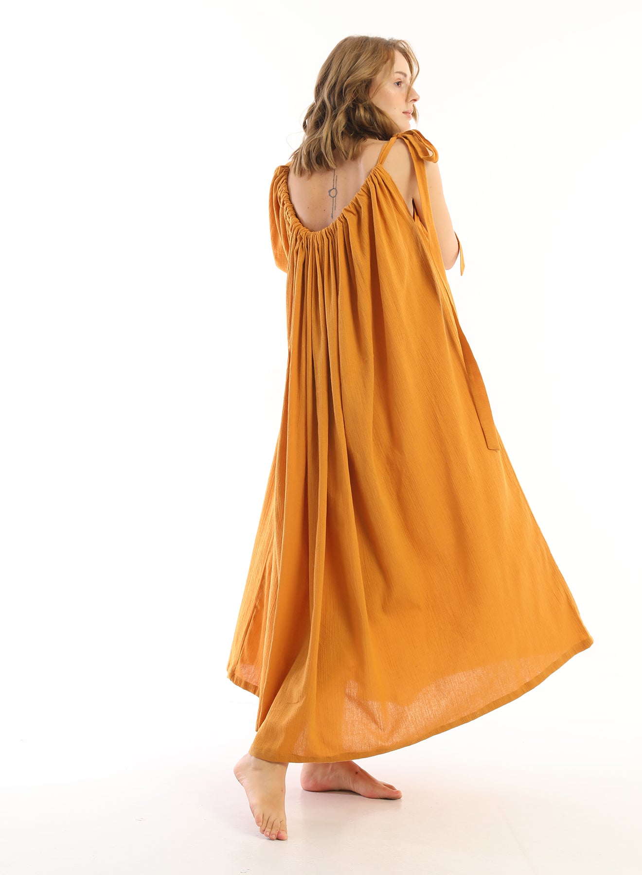 Mustard Kanya Dress