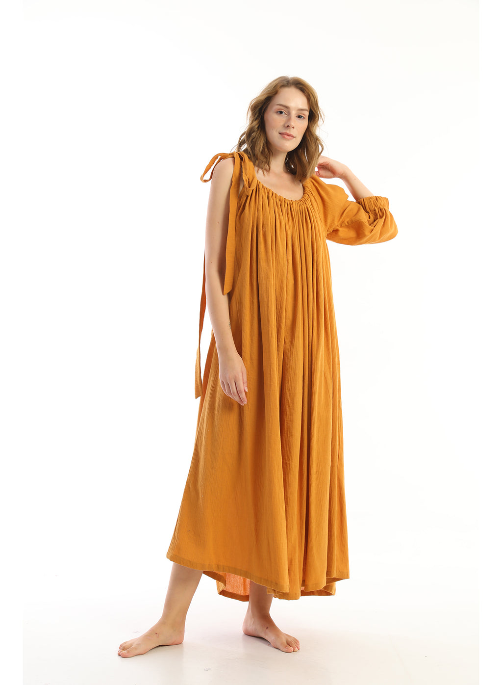 Mustard Kanya Dress