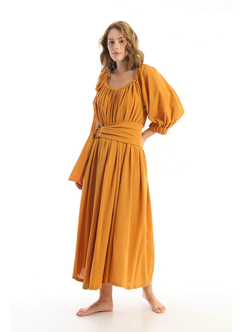 Mustard Kanya Dress