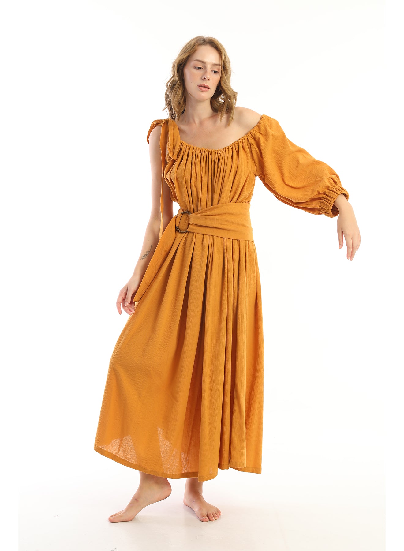 Mustard Kanya Dress