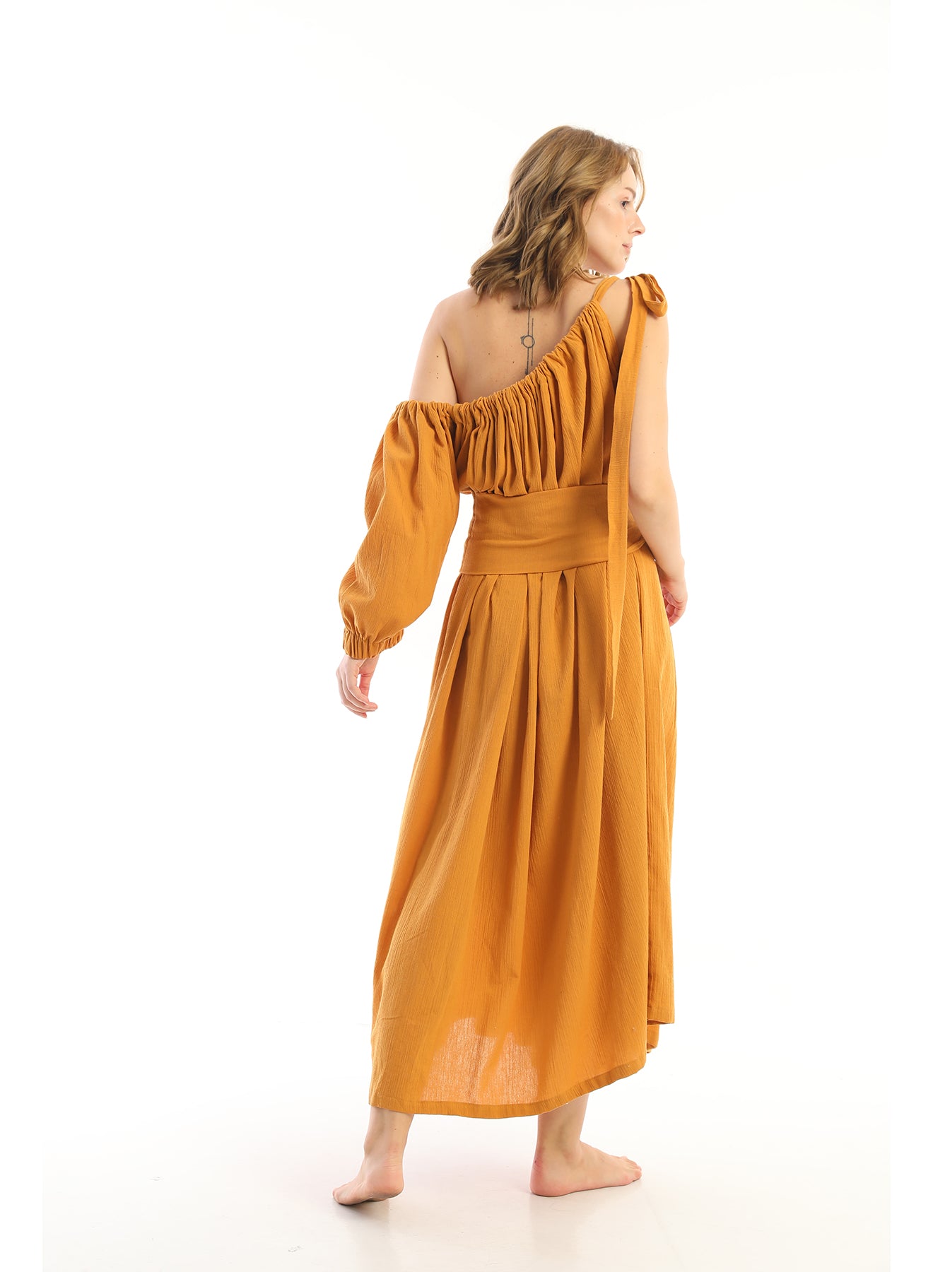 Mustard Kanya Dress