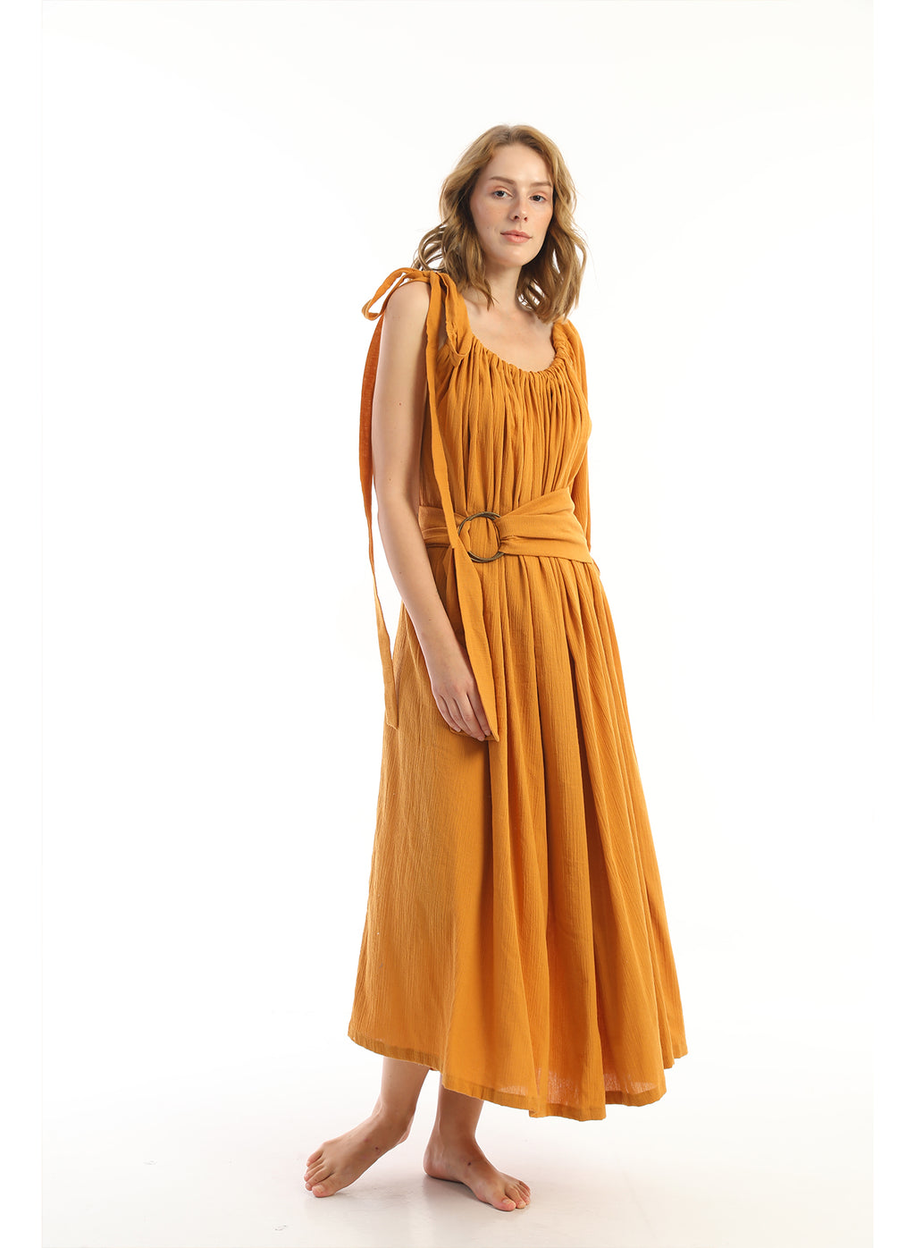 Mustard Kanya Dress