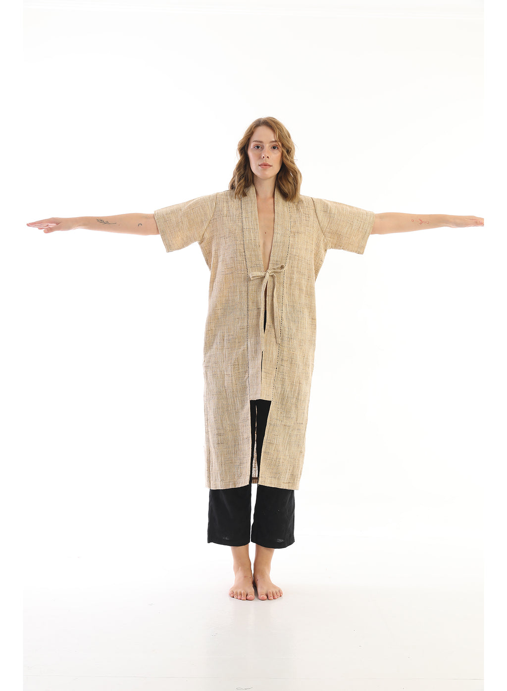 Handwoven Silk Copper Jacket