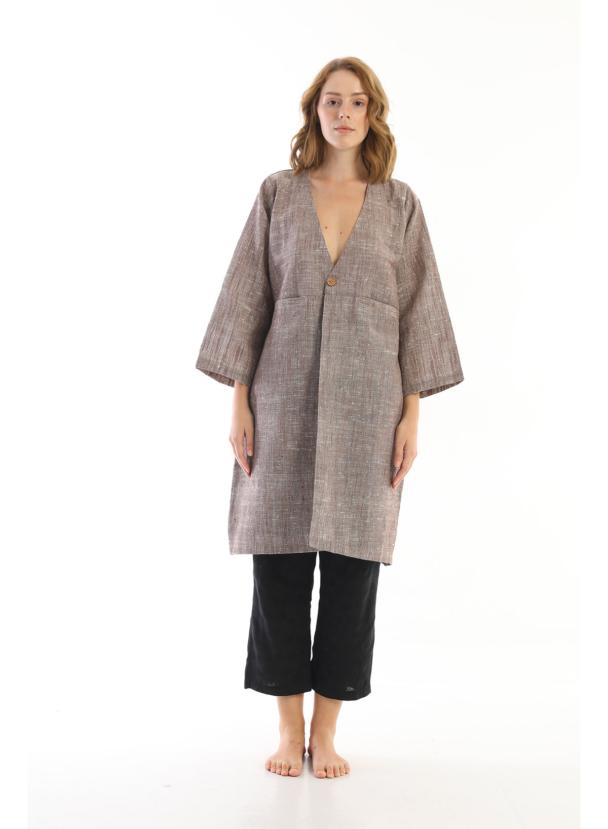 Handwoven Silk Iron Jacket