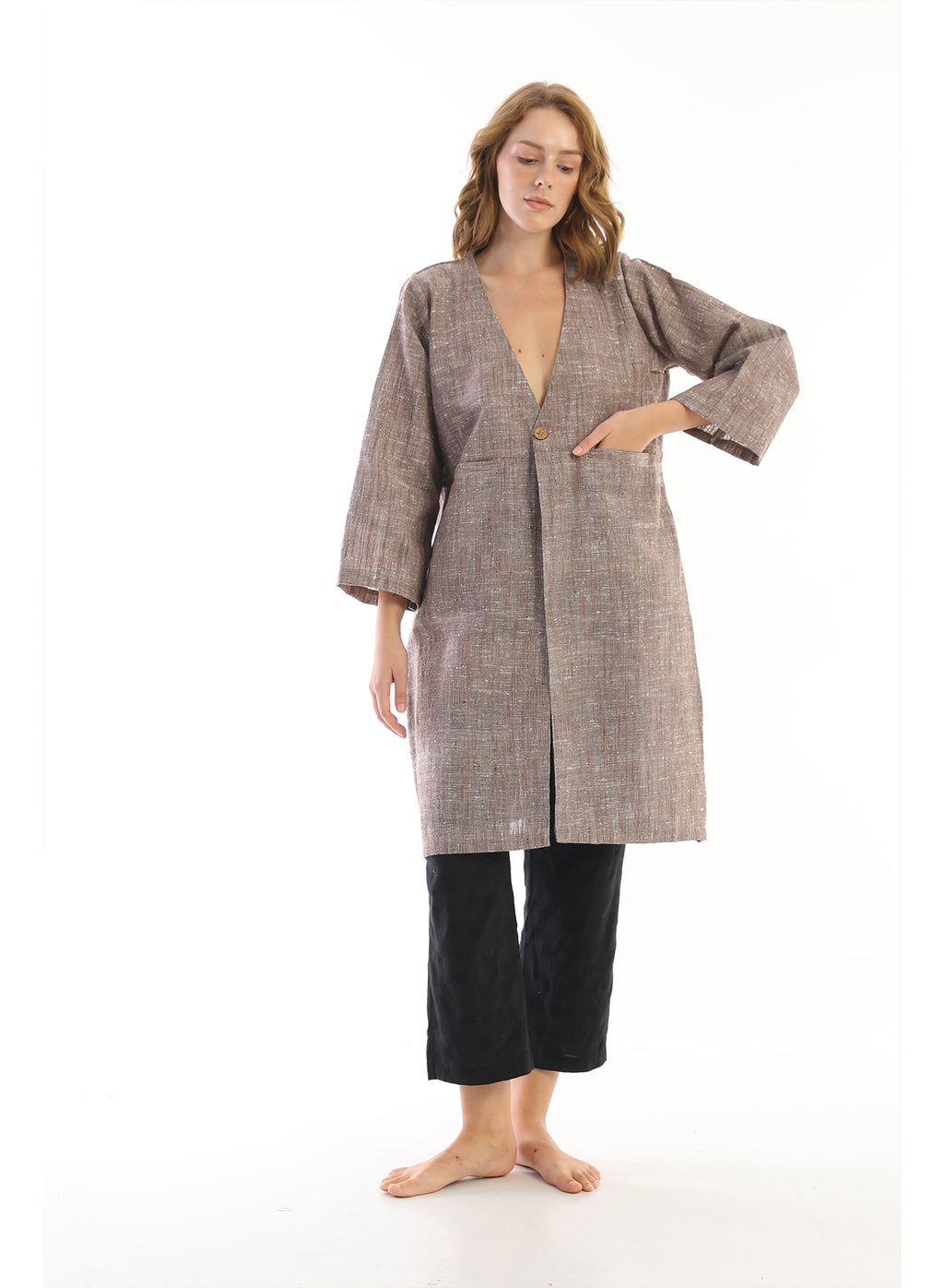 Handwoven Silk Iron Jacket