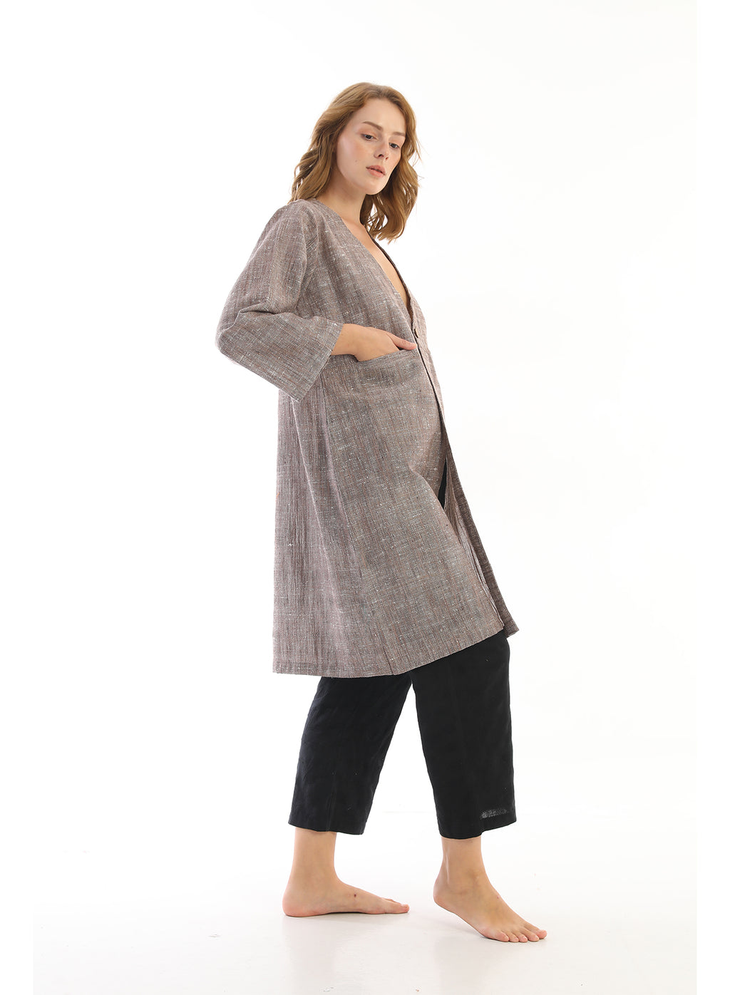 Handwoven Silk Iron Jacket