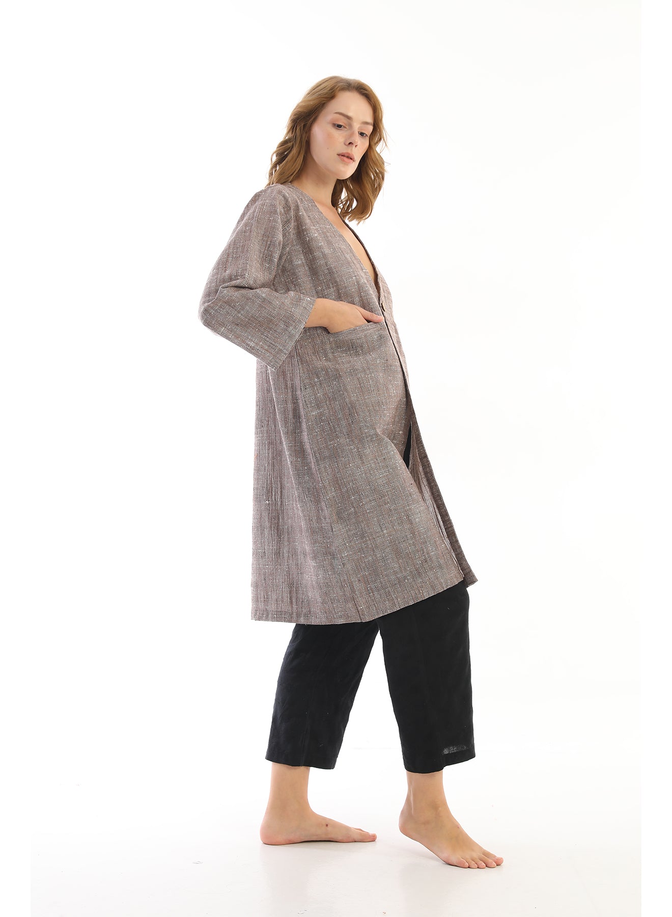 Handwoven Silk Iron Jacket