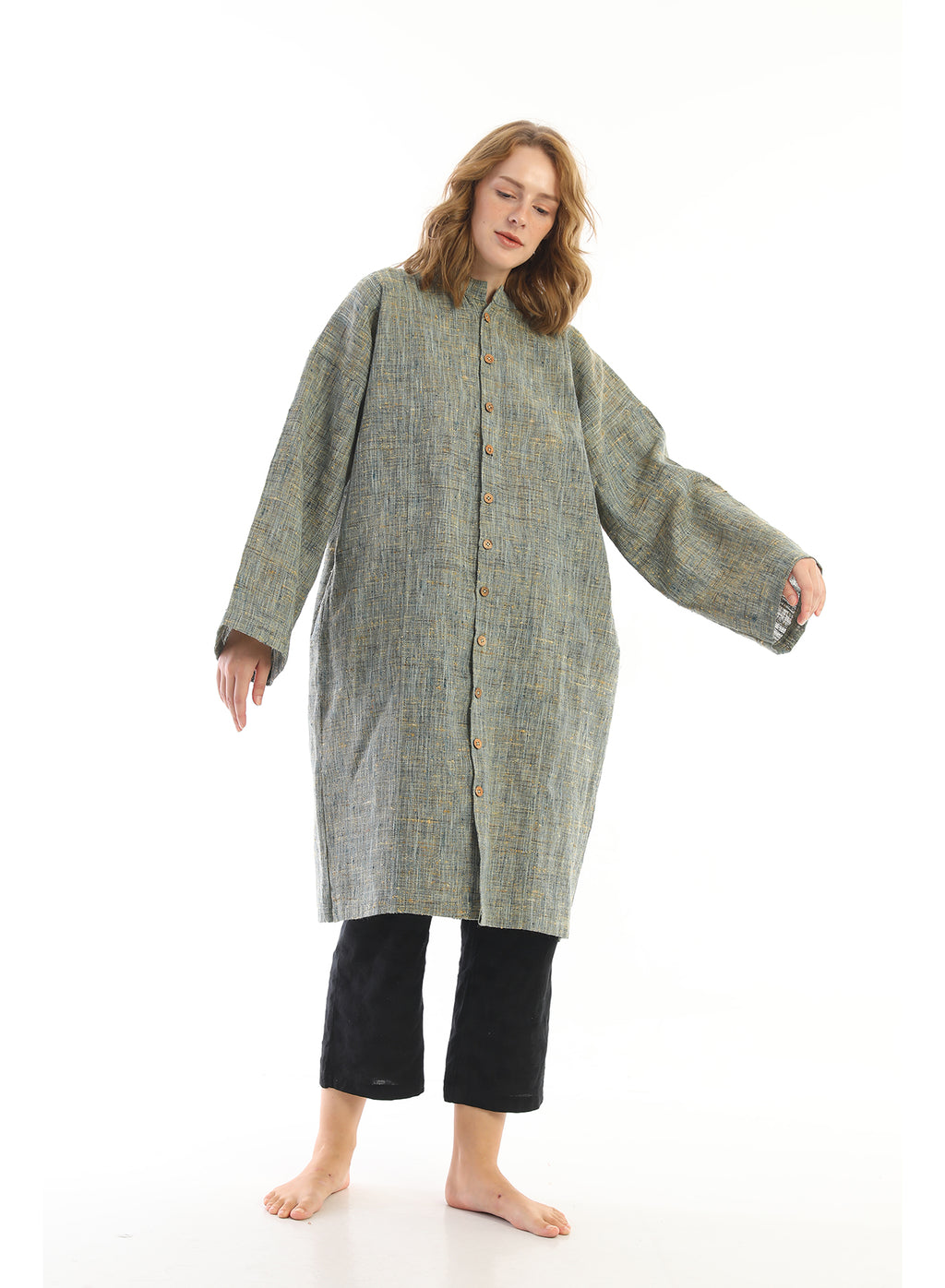 Organic Cotton handspun and handwoven