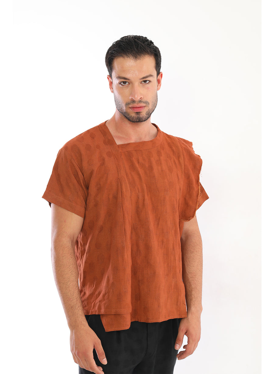 Brick Orange Anong Shirt