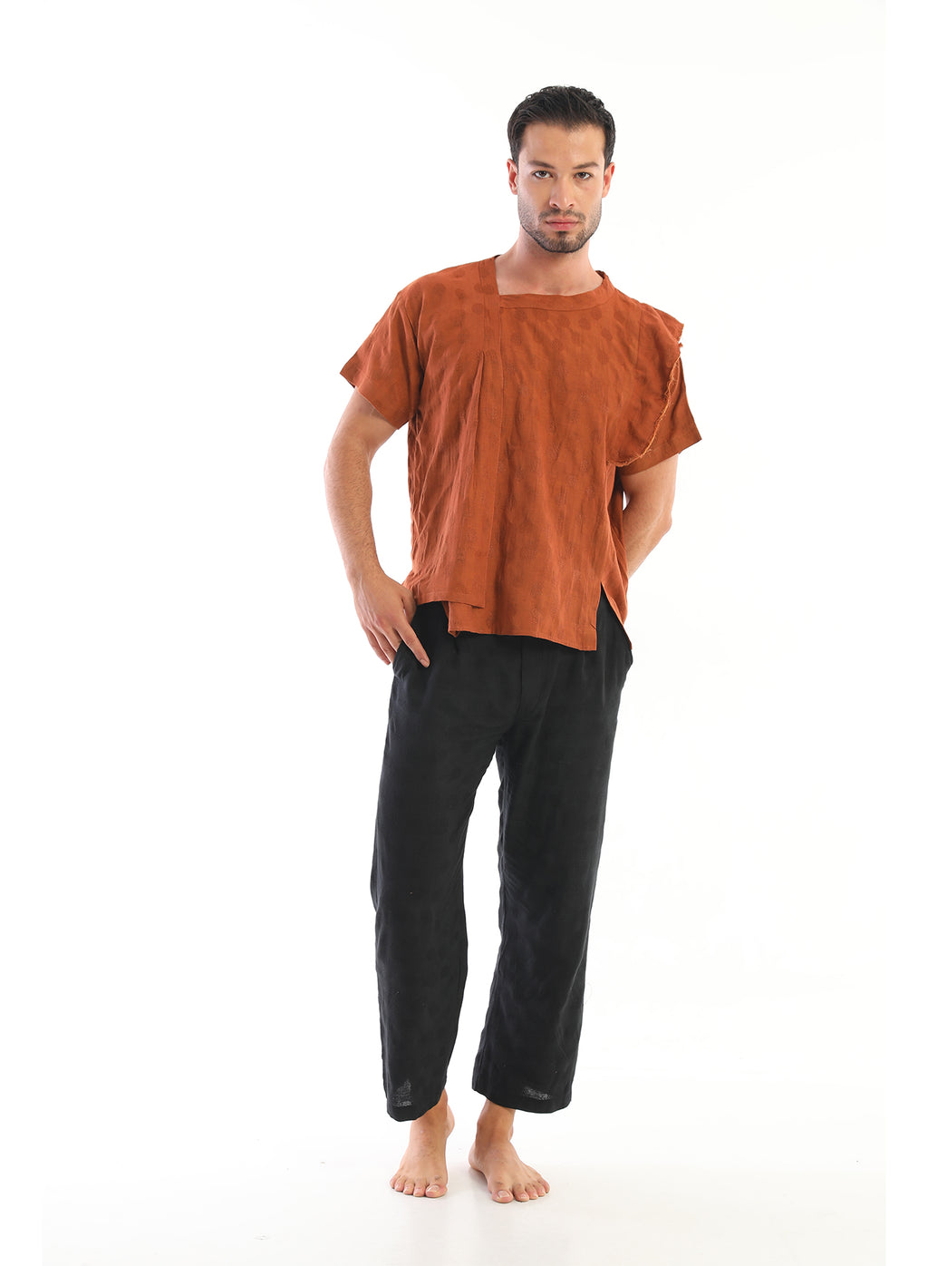 Brick Orange Anong Shirt